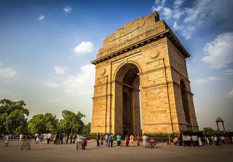 دروازه هند دهلی نو | بزرگترین یادبود جنگ 