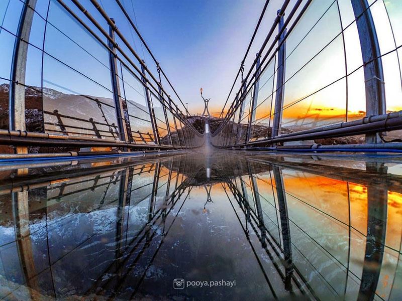 پل شیشه ای هیر اردبیل